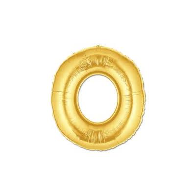 O Harf Folyo Balon Altın Renk  40 inç