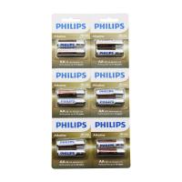 PHILIPS  ALKALİNE KALEM - AA - 1.5V  PİL  12PCS= 2Lİ X 6