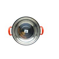 PLASTİK RENKLİ KULP METAL SEPET SÜZGEÇ 28CM