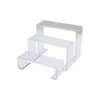 POŞETLİ 3 BOY MERDİVEN TEŞHİR AYAK YÜKSEKLİK: 6-11.5-16.5CM DERiNLİK: 6.5CM EN: 19.5-20.5-21.5CM