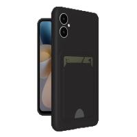 Samsung Galaxy A05 Kelvin Kartvizitli Silikon - Siyah