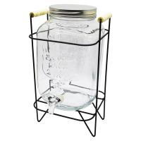 SNOWDROP BÜYÜK METAL STANDLI CAM SEBİL