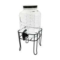 SNOWDROP MİNİ METAL STANDLI CAM SEBiL