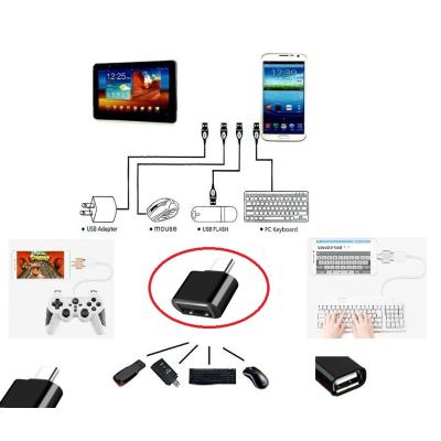 Usb to Type - C ye Dönüştürücü - Klavye Mouse Joystick Telefona Bağlama