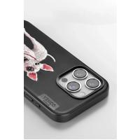 Venco iPhone 11 Perma Desenli Kapak - Siyah