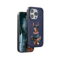 Venco iPhone 15 Pro Max Perma Desenli Kapak - Lacivert