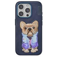 Venco iPhone 15 Pro Max Cute Desenli Kapak - Lacivert