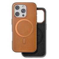 Venco iPhone 16 Pro Max Puskas Magsafe Kapak - Açık Kahve