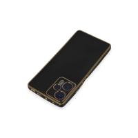 Xiaomi Poco F5 Kılıf Volet Silikon - Siyah