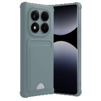 Xiaomi Redmi Note 14 Pro 5G Kelvin Kartvizitli Silikon - Açık Yeşil