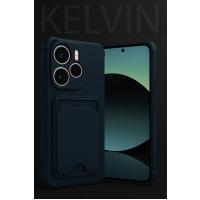 Xiaomi Redmi Note 14 4G Kelvin Kartvizitli Silikon - Lila