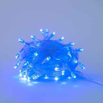 10 Metre 100 Ledli 8 Fonksiyonlu Dekoratif Lambader Mavi Lamba