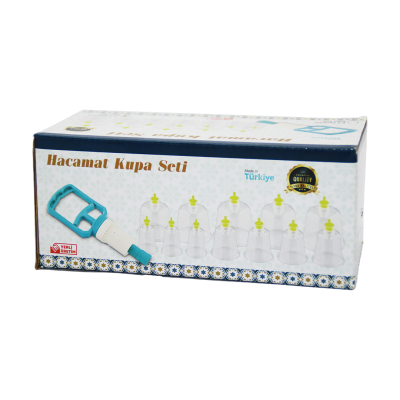 12 PARÇA  HACAMAT KUPA MASAJ SETİ