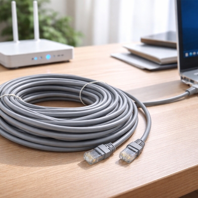 20MT İNTERNET ETHERNET CAT6 DATA KABLOSU
