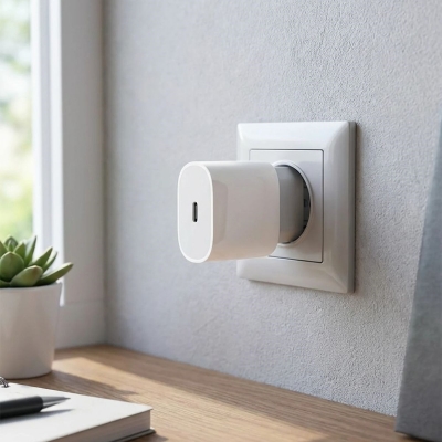 20W USB-C Hızlı Şarj Adaptörü – Power Delivery (PD) Destekli Güç Adaptörü, Güvenli Şarj Başlığı