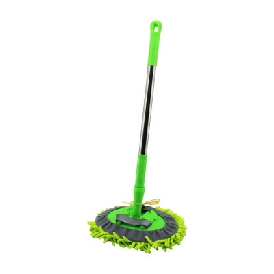 25CM - OVAL   MAKARNA  MOP RENKLİ MİKROFİBER  180° HAREKETLİ - UZAYAN METAL SAPLI= 54--90CM