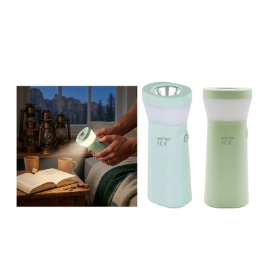 2IN1 - TEK LED USB TO TYPE-C ŞARJLI EL FENERİ 2.5W - 5W K-0934