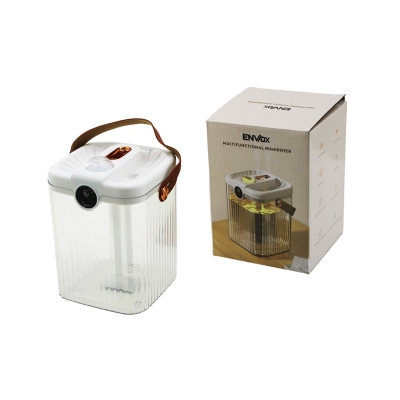 2LT USB ŞARJLI - IŞIKLI HAVA NEMLENDİRİCİ BUHAR MAKİNE - KOKU GİDERİCİ 5W