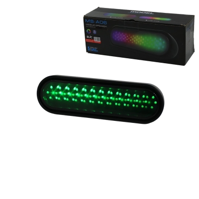 2X2 İNÇ BLUETOOTH WİRELESS RGB IŞIKLI HOPARLÖR SPEAKER TYPC-E TO USB ŞARJLI 5W
