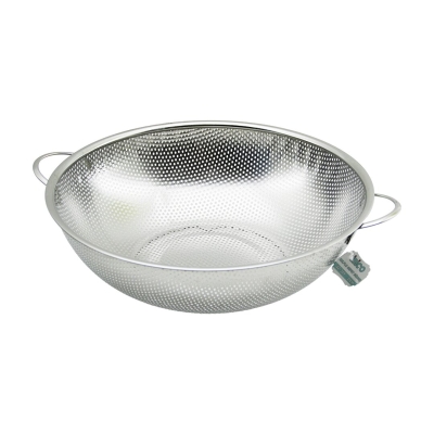 31CM  METAL KULPLU  ÇELİK SEPET SÜZGEÇ İNCE TEL AYAKLI