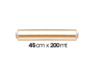 45CM X 200MT PVC GIDA STREÇ FİLM DÖKME