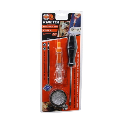 4PCS TORNAVİDA - ÇOK AMAÇLI SET TORNAVİDA - KONTROL KALEM - 2İN1 UÇ - ELEKTRİK BANT