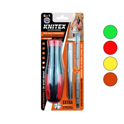 6IN1 - ÇIKAR TAK  KAUÇUKLU BİTS UÇLU TORNAVİDA