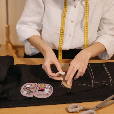 Çok Fonksiyonlu Mini Çanta Boy Seyahat Tipi Dikiş Seti