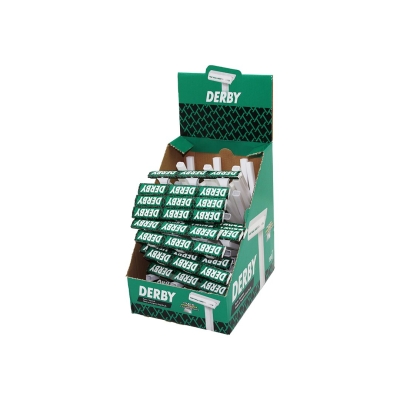 DERBY TEK BIÇAK 100PCS BANYO SAPLI JİLET