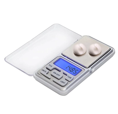 Dijital Hassas Cep Terazi 500 Gr 0.01 Taksimat Notebook