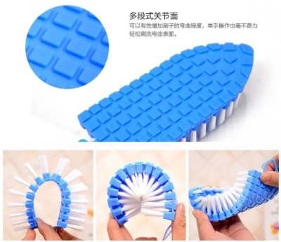 Esnek Bükülebilir Temizlik Fırçası