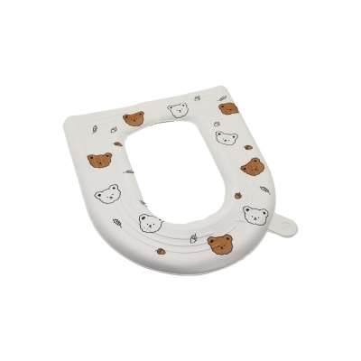 KLOZET OTURAK KILIFI DESENLİ EVA PED OTURAK KALDIRMA KULAKLI YAPIŞKANLI - 1 ADET GÖNDERİLİR - DESEN SEÇENEĞİ YOKTUR