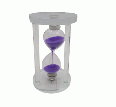 ORTA CAM KUM SAATİ CAM STANDLI