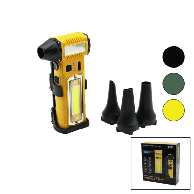 OTO ARAÇ SÜPÜRGE - FENER - MİNİ TURBO JET FAN ŞARJLI 3 FARKLI UÇ KADEMELİ HIZ AYAR 8 FARKLI BEYAZ-KIRMIZI IŞIK STANDLI - MIKNATIS - KESME APARATI