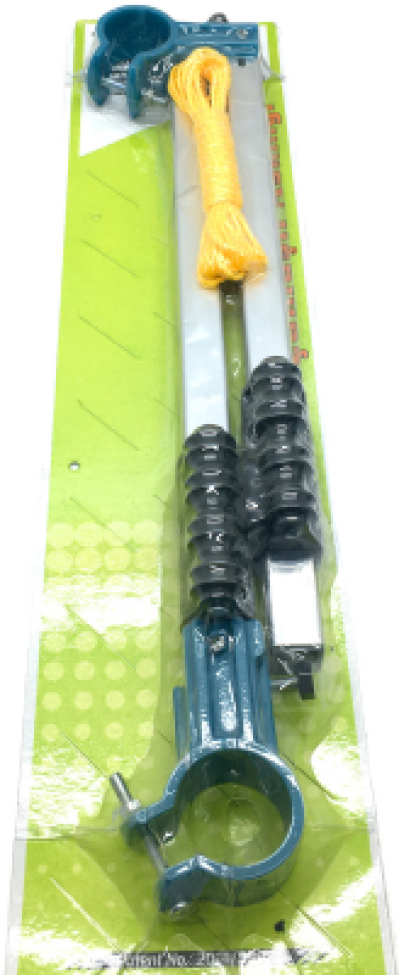 PLASTİK KULPLU KÜPEŞTE MAKARALI KATLANIR ÇAMAŞIR ASKISI