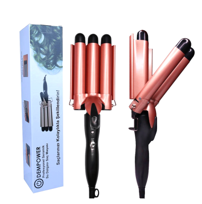 PROF.SERAMİK 3LÜ SU DALGASI SAÇ MAŞASI - ŞEKİLLENDİRİCİ