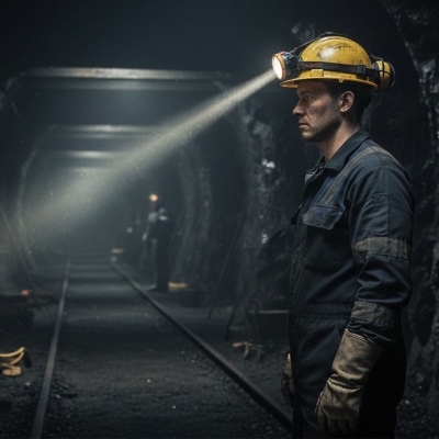 ŞARJLI 30W KAFA LAMBASI FENER USB - TYPE-C KADEME IŞIKLI