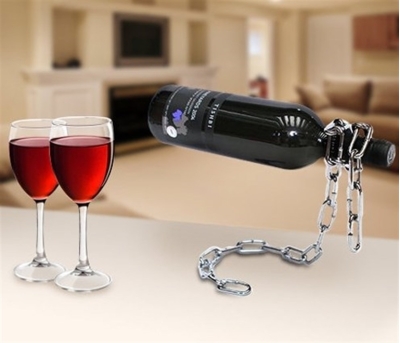 Sihirli İlüzyon Zincir Uçan Şişe Eşya Tutucu Aparat Chain Holder