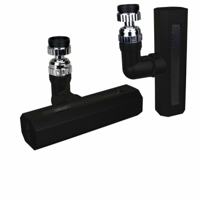 SİYAH  GENİŞ  360 DERECE DÖNEBİLENOYNAR BAŞLIK - 4 MOD  PERLATÖR ŞELALE MUSLUK UCU KTX-3288