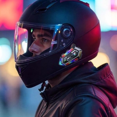 Y20 Motorsikletler İçin Kablosuz Bluetooth Kulaklıklı – Suya Dayanıklı, Uzun Ömürlü Batarya, Gürültü Engelleme Özellikli Kask Kulaklığı