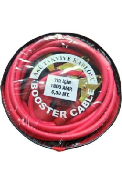 1800 AMPER TIR İÇİN AKÜ TAKVİYE KABLOSU 5.3MT