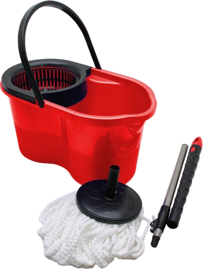 18LT---KUTULU---OTOMATİK DÖNERLİ KOVA MOP TEMİZLİK SETİ