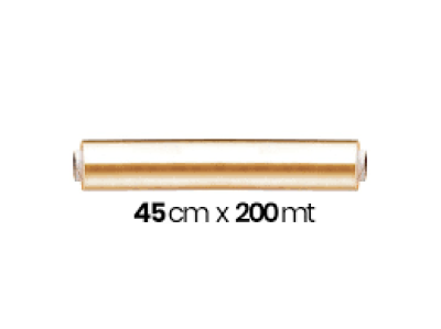 45CM X 200MT PVC GIDA STREÇ FİLM DÖKME