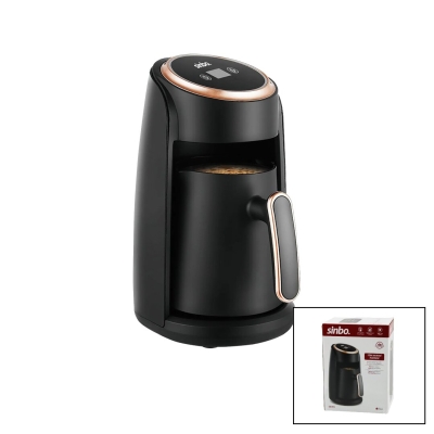 ELEKTRİKLİ TÜRK KAHVESİ MAKİNESİ 4 FİNCAN SESLİ UYARI - TAŞMA ÖNLEYİCİ SİSTEM SCM-2978