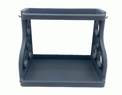 GRİ MUTFAK TEZGAH ÜSTÜ DÜZENLEYİCİ ORGANİZER