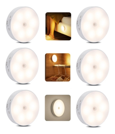 Hareket Sensörü Dolap Altı Aydınlatması USB Şarj Edilebilir LED