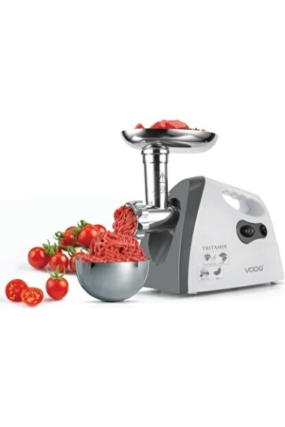 HARLEM GURME H-020-022 BEYAZ ELEKTRİKLİ ET KIYMA MAKİNESİ 2200W