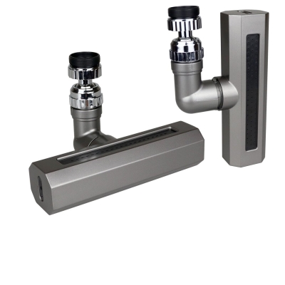 SİYAH  GENİŞ  360 DERECE DÖNEBİLENOYNAR BAŞLIK - 4 MOD  PERLATÖR ŞELALE MUSLUK UCU KTX-3288