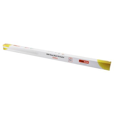 NİSALUCE EAMP-082/1 2PCS 36W - 120CM LED ETANJ BANT ARMATÜR LAMBA AMPUL BEYAZ - 6500K 3250LÜMEN MONTAJ AYAR KANALLI